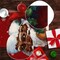 African American Merry Christmas Table Runner Black Santa Claus Snowflakes Home Table Decoration Xmas Winter Holiday Kitchen Decor (13" x 90")